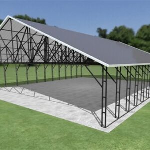42x48 Vertical Roof Carport - Alan's Factory Outlet