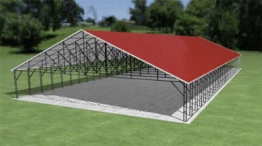 50x100 Vertical Roof Carport