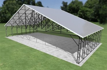 52x28 Vertical Roof Carport