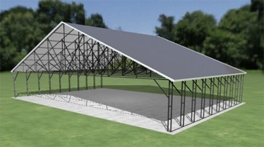 54x36 Vertical Roof Carport