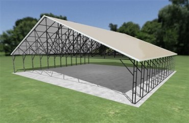 54x48 Vertical Roof Carport