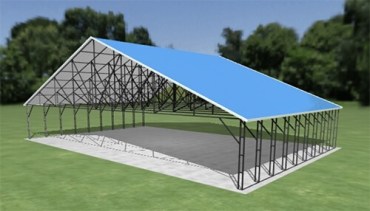 56x36 Vertical Roof Carport