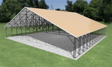 56x52 Vertical Roof Carport