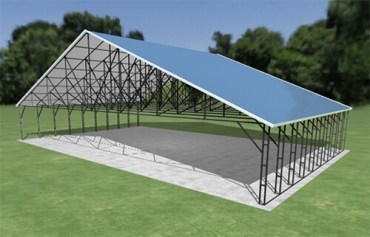 58x36 Vertical Roof Carport