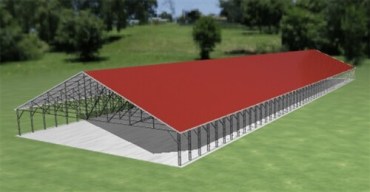 60x200 Vertical Roof Carport