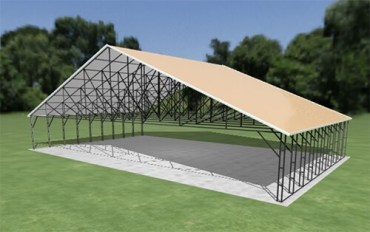 60x36 Vertical Roof Carport