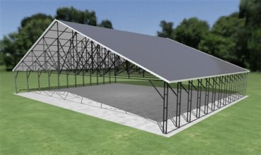 60x48 Vertical Roof Carport