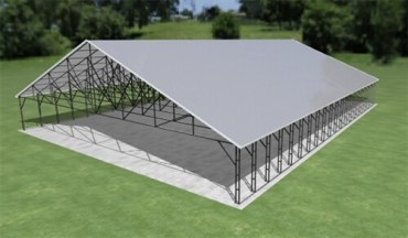 60x80 Vertical Roof Carport