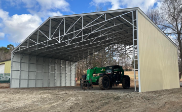 60x40 Vertical Roof Carport