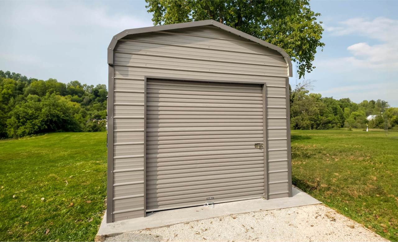 12x25 Regular Style Metal Garage