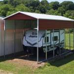 12x30 Boxed Eave Carport