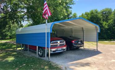 18x20 Regular Roof Carport