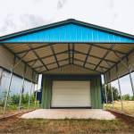 20x20 Vertical Carport