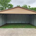 24x20 Boxed Eave Carport