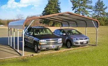 24x20 Regular Roof Carport