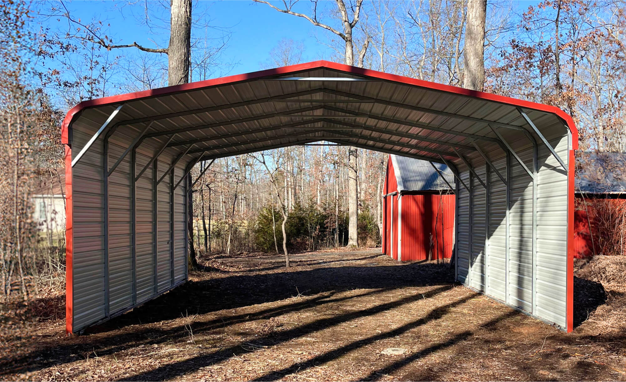 24 x 25 Regular Roof Carport