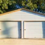 24x30 Boxed Eave Style Metal Garage