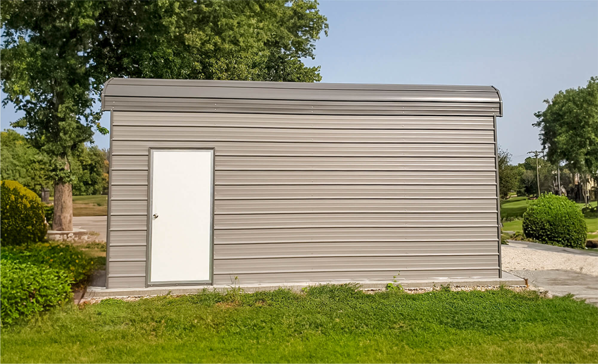 12x25 Regular Style Metal Garage