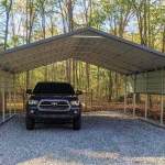 20x20 Boxed Eave Style Carport