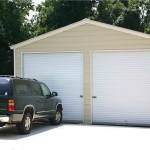 20x30 Boxed Eave Style Metal Garage