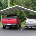 24x20 Boxed Eave Carport