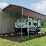 12x30 Boxed Eave Carport