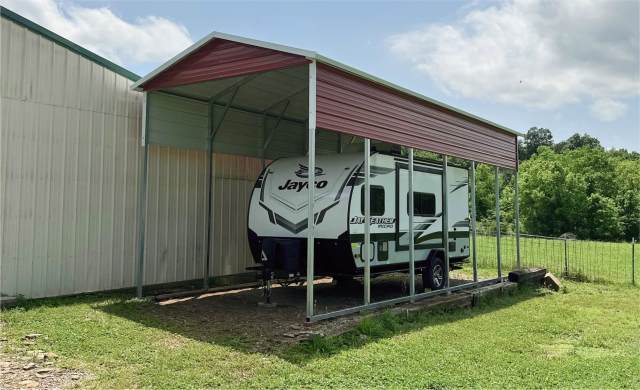 12x30 Boxed Eave Carport
