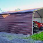 20x20 Boxed Eave Style Carport