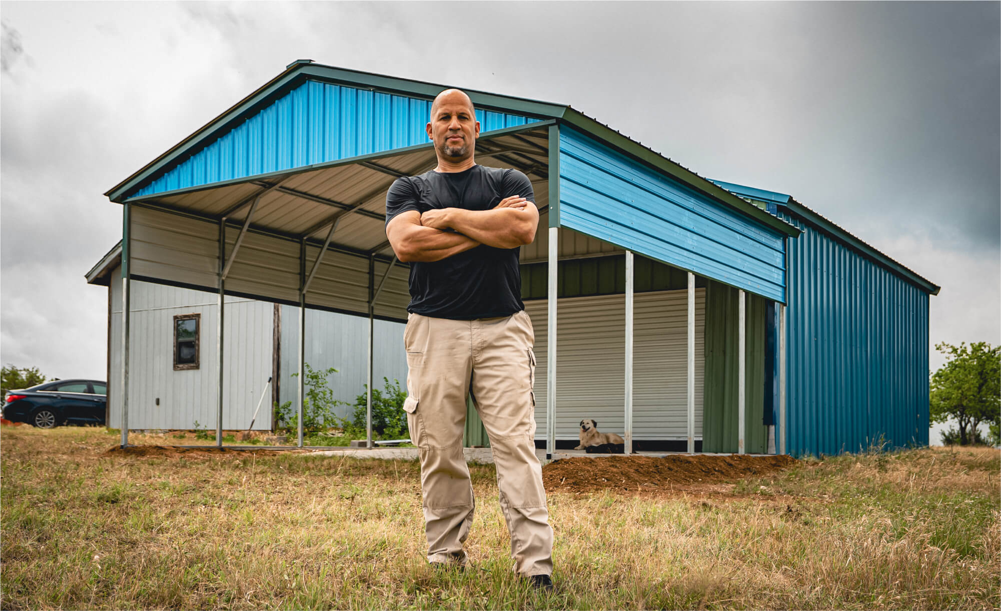 20x20 Vertical Roof Metal Carport