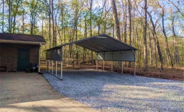 20x20 Boxed Eave Style Carport