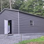 20x30 Vertical Roof Metal Garage North