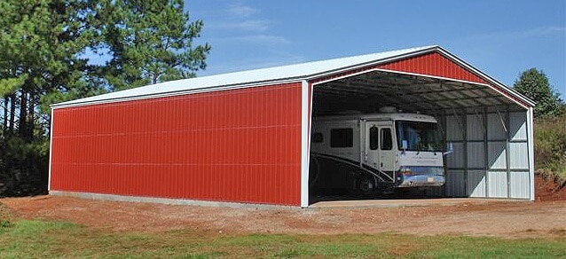 40' wide carports ks metal garages kansas