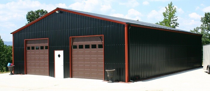 40 wide steel buildings metal garages