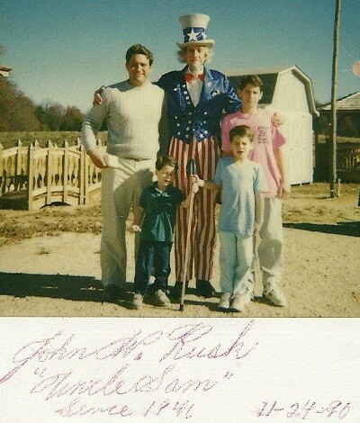 Alan Sr Alan Jr Dan Joe Uncle Sam