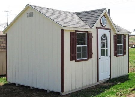 amish storage shed design