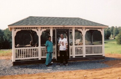 Gazebo Vinyl Rectangle Gazebos Virginia VA