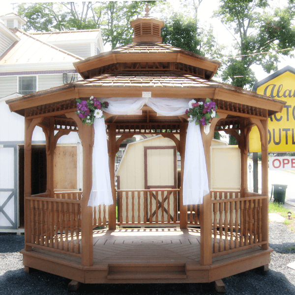 vspace= Gazebo, Gazebos, Wooden Gazebo