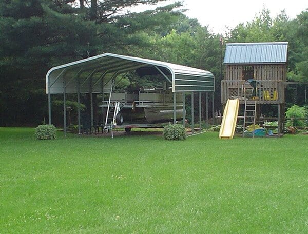 metal-carport-installed-on-lawn