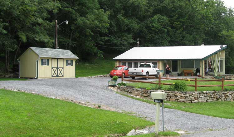 preparing for a storage shed