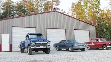 60' Wide Metal Carport Buildings