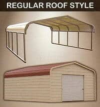 regular style carports and regular style garages