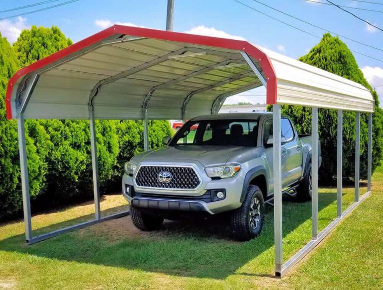 12x20 Regular Roof Carport Alan's Factory Outlet