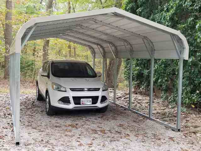 12x25 Regular Roof Carport - Image 3