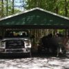 18x20 boxed eave carport