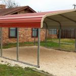 18x20 regular metal carport