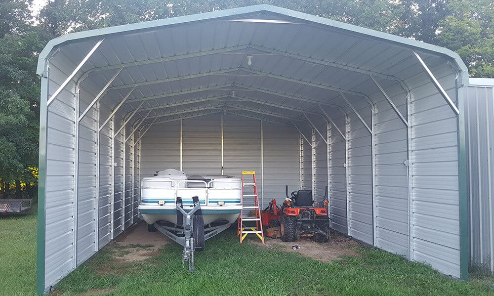 20x30 Regular Roof Carport Alan's Factory Outlet