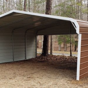 22x20 Regular Roof Carport - Alan's Factory Outlet