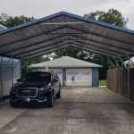 22x25 boxed eave carport