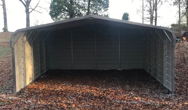 22x25 regular metal carport