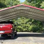 24x20 boxed eave carport